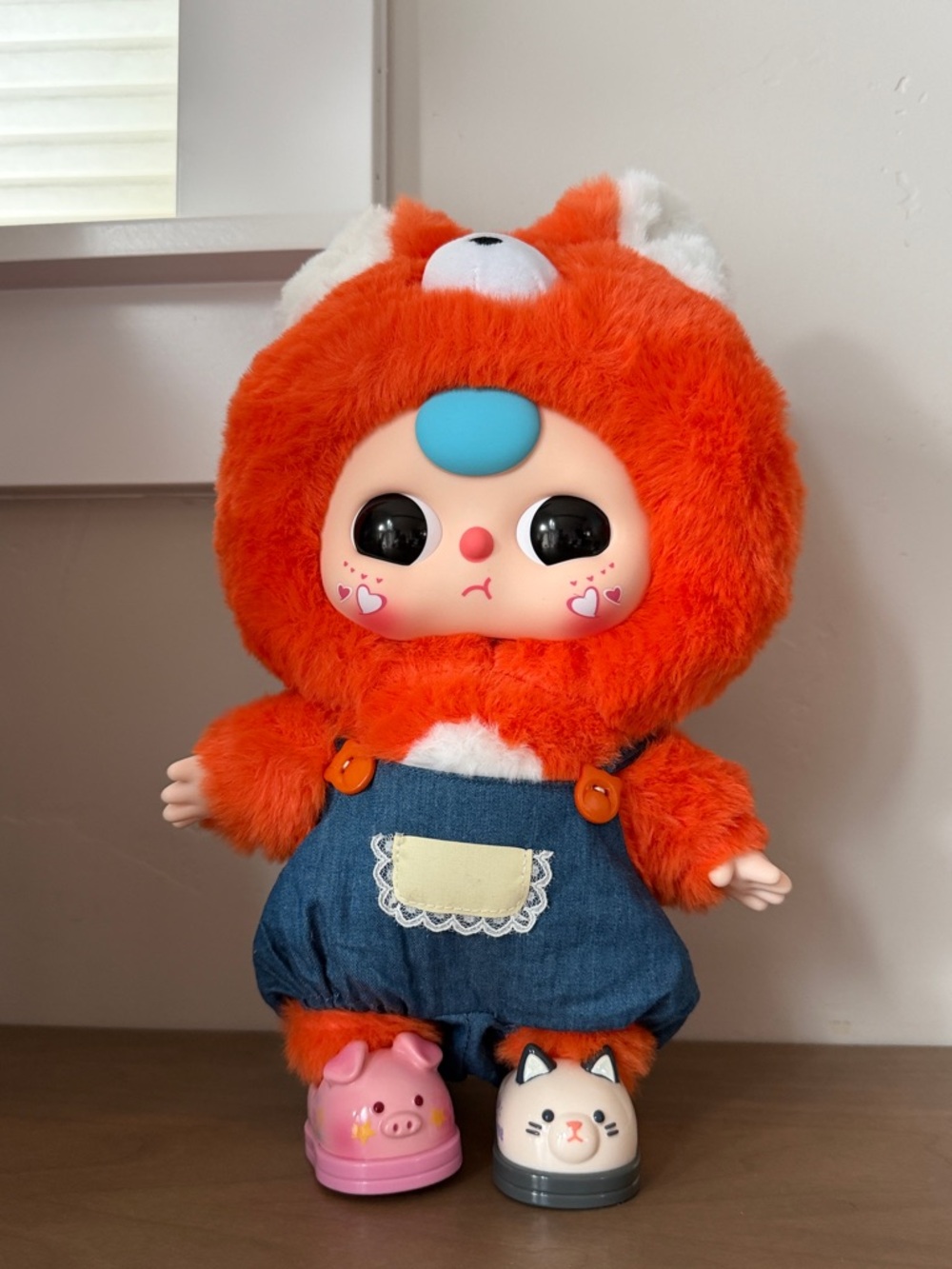 Baby Three 400% Big Baby Plush Doll Fox - Picture 10 of 16